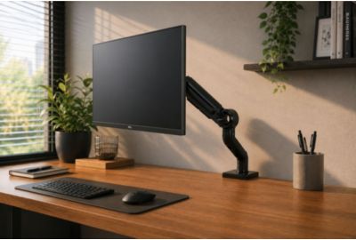 Bras support ESSENTIELB moniteur articulé grand écran