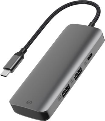 Hub USB C ESSENTIELB 5 en 1 2 USB-A + 3 USB-C