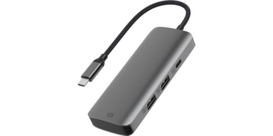 Hub USB C ESSENTIELB 5 en 1 2 USB-A + 3 USB-C