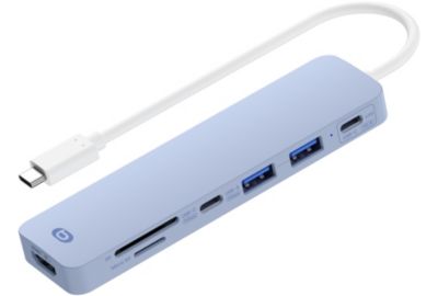 Hub ESSENTIELB 7 en 1 violet