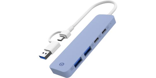 Hub USB C ESSENTIELB USB-C 4 en 1 Violet - Vr