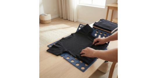 PLANCHE ESSENTIELB à plier le linge - Organisation optimale et gain de place