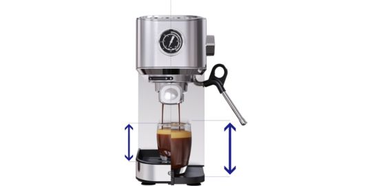 Machine à expresso ESSENTIELB EXP3 19 bars de pression et buse vapeur cappuccino