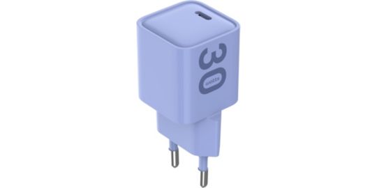 Chargeur ESSENTIELB USB-C 30W violet métallisé