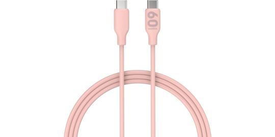 Câble USB C ESSENTIELB vers USB-C 1m rose métallisé