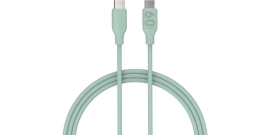 Câble USB C ESSENTIELB vers USB-C 1m vert métallisé