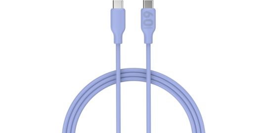 Câble USB C ESSENTIELB vers USB-C 1m violet métallisé