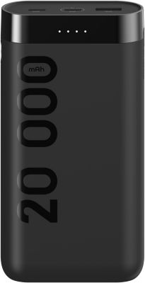 Batterie externe ESSENTIELB 20 000 mAh noir
