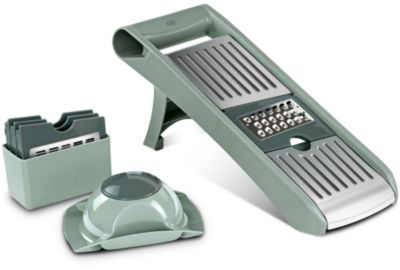 Mandoline ESSENTIELB multifonction vert sauge