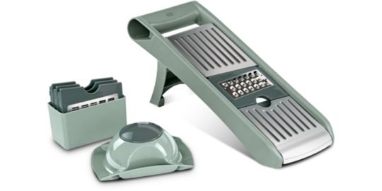Mandoline ESSENTIELB multifonction vert sauge