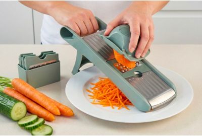 Mandoline ESSENTIELB multifonction vert sauge