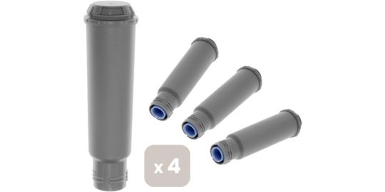 Cartouche filtrante ESSENTIELB pour expresso broyeur, compatible Krups - Lot de 4