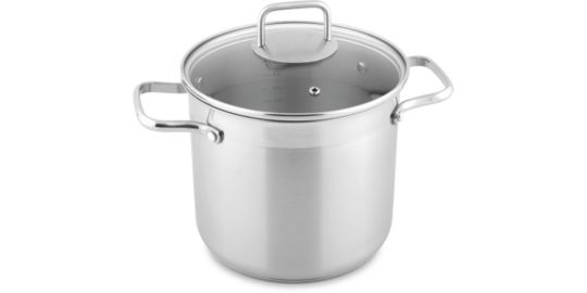 Faitout ESSENTIELB 20 inox avec couvercle