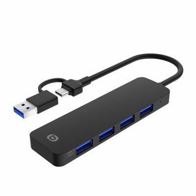 Hub USB C ESSENTIELB cable USB-A - USB-C / 4 ports USB-A 3.0