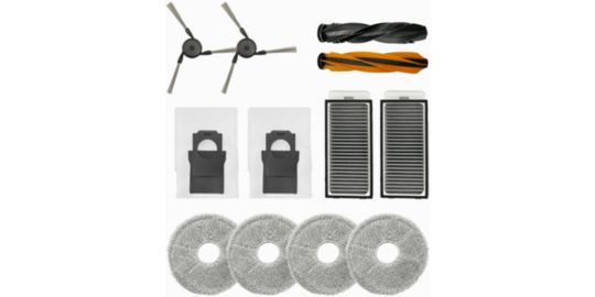 Kit accessoires ESSENTIELB entretien complet compatible DREAME L40s Pro Ultra, X50 Ultra Complete, L50 Pro Ultra, X50 Master