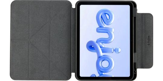 Housse ESSENTIELB Ipad 12 folio gris foncé