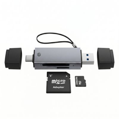 Lecteur de carte mémoire ESSENTIELB Lecteur de carte SD & Micro SD