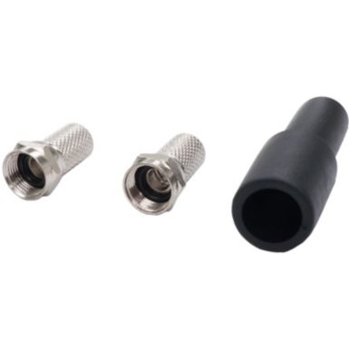 Fiche antenne TV LISTO F+joint-2males +Manchon