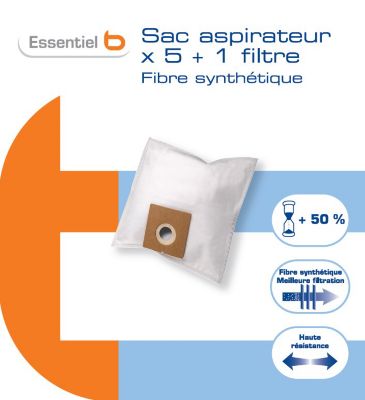 Vhbw 20x Sacs compatible avec Progress PR 12, PR12 aspirateur - papier,  23cm x 18cm, couleur sable