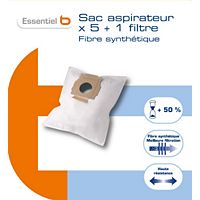 4 sacs hygiene+ aspirateur MOULINEX COMPACT POWER