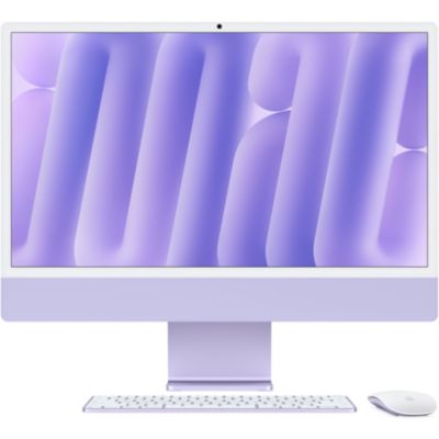 Location Ordinateur Apple IMAC 24' M4 16Go 256Go CPU 10 GPU 10 Mauve