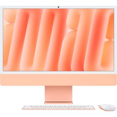 Location Ordinateur Apple IMAC 24' M4 16Go 512Go CPU 10 GPU 10 Orange