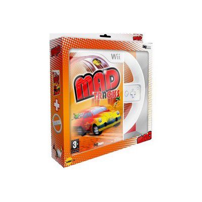 Jeu Wii BIGBEN MAD TRACKS + VOLANT