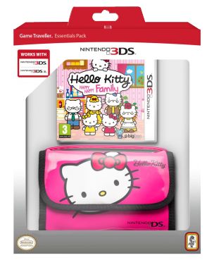 Jeu 3DS BIGBEN Hello Kitty Happy Family + Pochette Reconditionné Jeu 3DS BIGBEN Hello Kitty Happy Family + Pochette Reconditionné