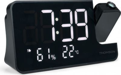 Radio réveil THOMSON avec projection CP100T Radio réveil THOMSON avec projection CP100T