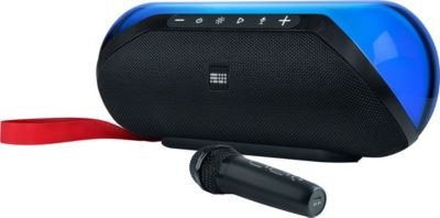 Enceinte portable BIGBEN 50W Lumineuse 180° avec Micro et Sangle