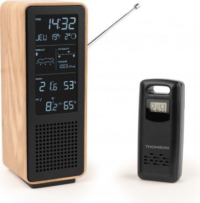 Station météo THOMSON Enceinte Bluetooth et Station météo WS10