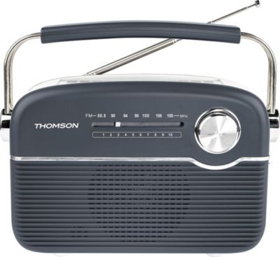 Enceinte portable THOMSON Bluetooth DAB/DAB+/FM à Recharge Solaire