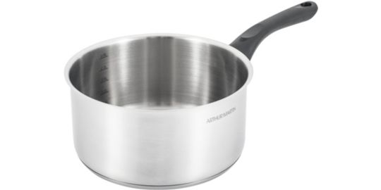 Casserole ARTHUR MARTIN inox 20 cm manche fixe