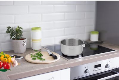 Casserole ARTHUR MARTIN inox 20 cm manche fixe