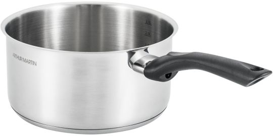 Casserole ARTHUR MARTIN inox 20 cm manche fixe