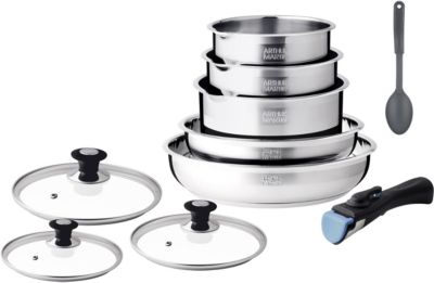 Batterie de cuisine ARTHUR MARTIN 10 pcs AM4485