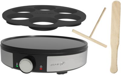 Kitchen Pro - Crêpière en pierre 26 cm - Appareil Cuisson