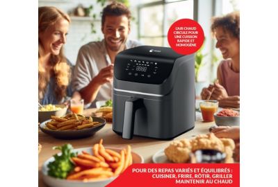 Friteuse sans huile MOULINEX Easy Fry and Grill+Couteau Tefal YY5138F
