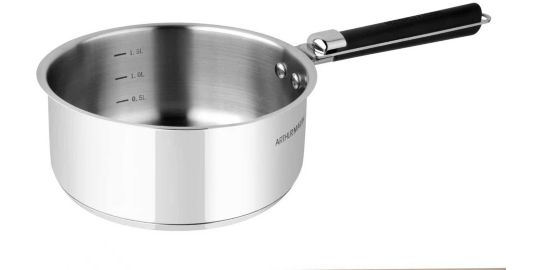 Batterie de cuisine ARTHUR MARTIN 3 casseroles poignee détachable