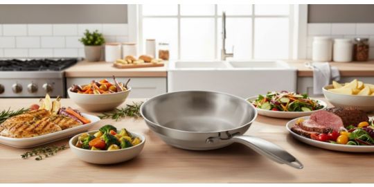 Poêle ARTHUR MARTIN 24cm Inox