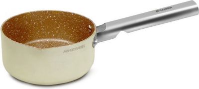 Casserole ARTHUR MARTIN Casserole en aluminium forgé 18 cm Crème
