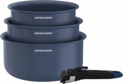 Casserole ARTHUR MARTIN Set de 3 casseroles 16-18-20 cm poignée