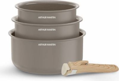 Casserole ARTHUR MARTIN Set de 3 casseroles 16-18-20 cm poignée