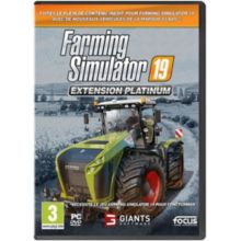 Jeu PC FOCUS Farming Simulator 19 Extension Platinum