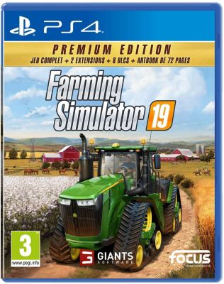 Jeu PS4 Focus FARMING SIMU 19 ED.PREMIUM