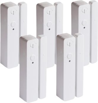 Alarme maison DELTA DORE Pack 5 détecteurs d’ouverture Tyxal+ -