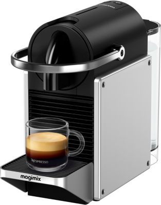 Nespresso MAGIMIX Pixie Gris Métal 11327