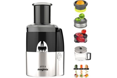 extracteur jus MAGIMIX 18093F JUICE EXPERT 5 CHROME/NOIR