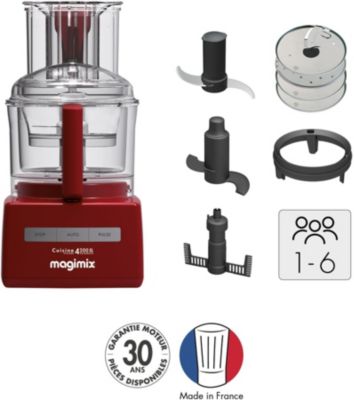 Robot multifonction MAGIMIX CS 4200 XL 18474F Rouge