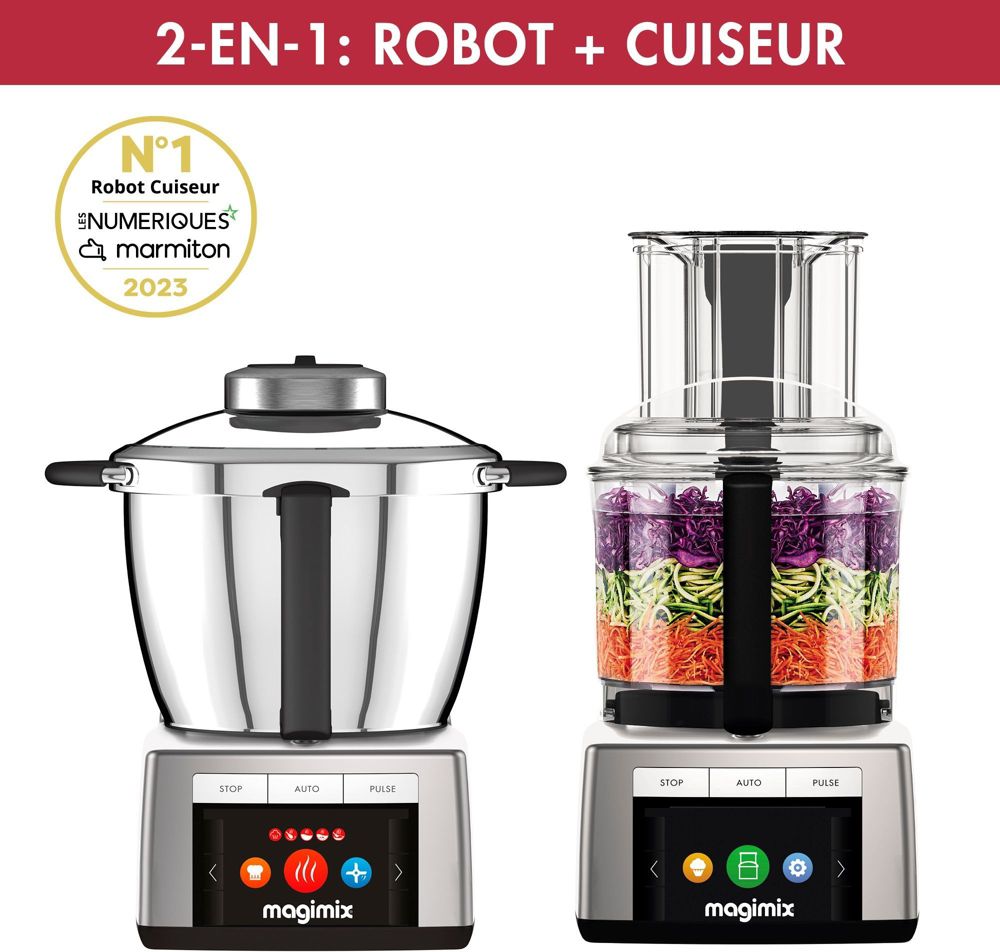 Robot Cuiseur Multifonction Cook Expert Chrome Mat Magimix